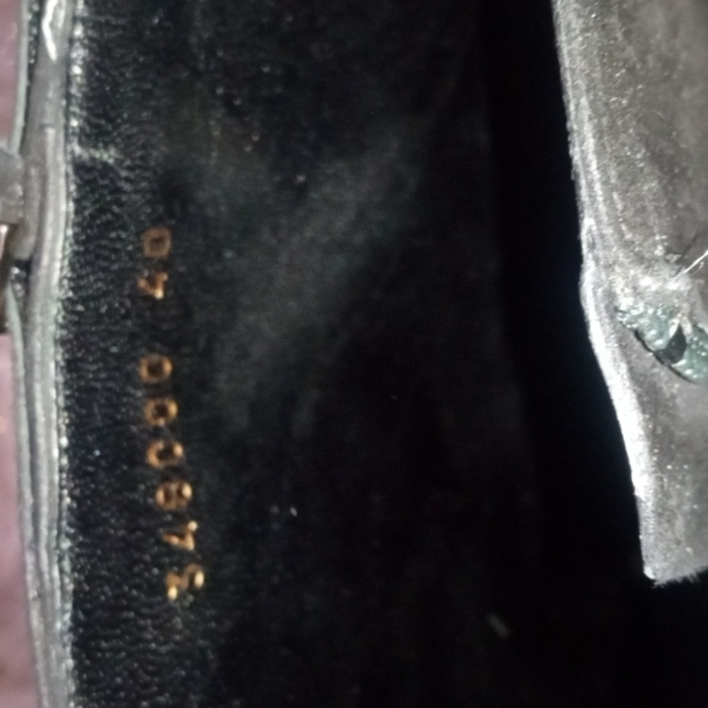 Gucci black Becky suede Heels gladiator boots - Picture 7 of 16